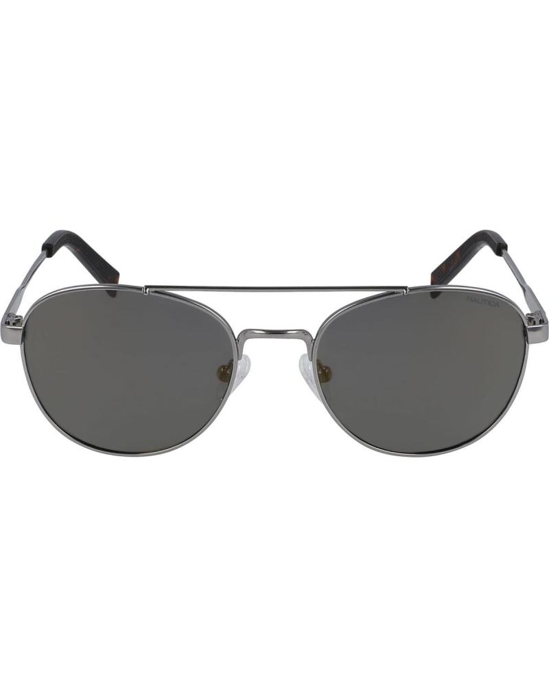ÓCULOS DE SOL NAUTICA N4641SP-030 COM ARMAÇÃO GUNMETAL E LENTES CINZENTAS