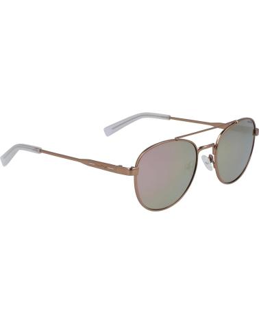 ÓCULOS DE SOL NAUTICA N4641SP-785 COM ARMAÇÃO ROSE GOLD E LENTES ROXAS ESPELHADAS