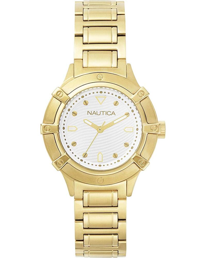 RELÓGIO ANALÓGICO NAUTICA NAPCPR004 DOURADO PARA MULHER DORADO