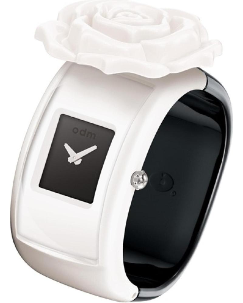 RELÓGIO ODM DD121-12 BICOLOR BRANCO E PRETO BLANCO-NEGRO