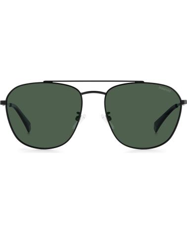 POLAROID PLD-4127-G-S-003-UC AVIATOR SUNGLASSES WITH GREEN POLARIZED LENSES