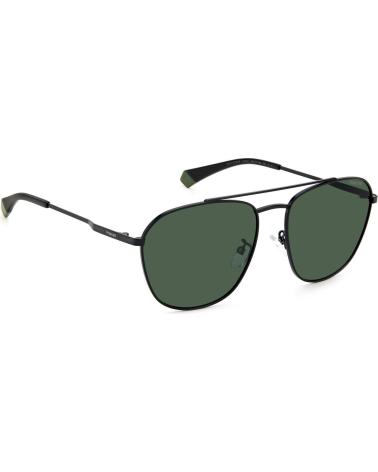POLAROID PLD-4127-G-S-003-UC AVIATOR SUNGLASSES WITH GREEN POLARIZED LENSES
