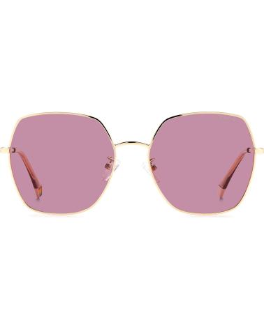POLAROID SUNGLASSES PLD-6178-G-S-EYR-0F GOLD FRAME PINK LENSES