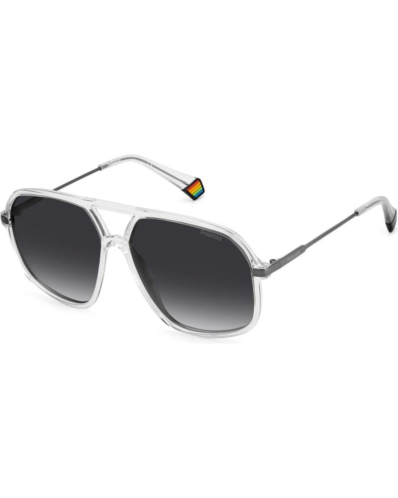 POLAROID SUNGLASSES PLD-6182-S-900-WJ WHITE FRAME GREY GRADIENT LENSES