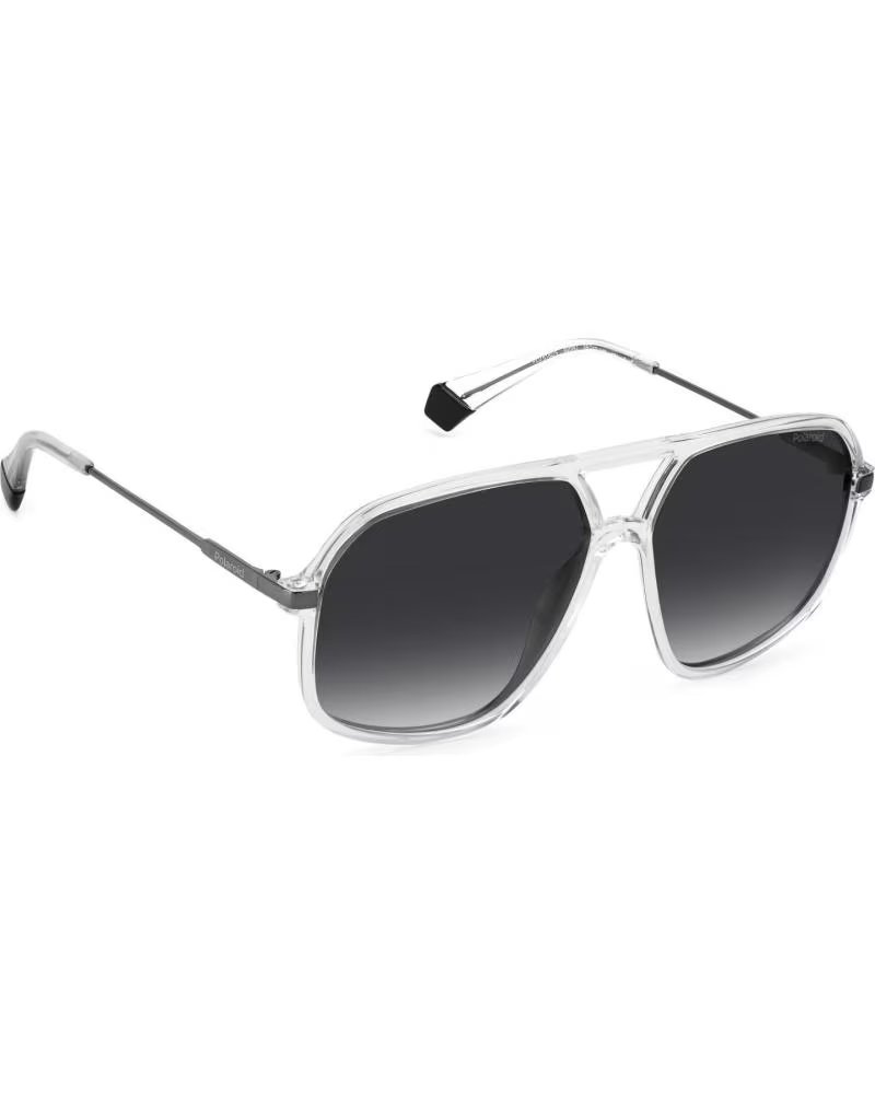 LUNETTES DE SOLEIL POLAROID PLD6182S900WJ UNISEXE MONTURE BLANCHE VERRES DÉGRADÉS