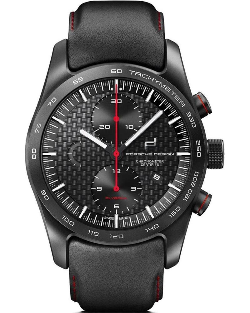 RELÓGIO PORSCHE 6013-6 PRETO COM CRONÓGRAFO NEGRO