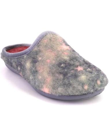 HAUSSCHUHE COSDAM MODELL 13159 - GALAKTISCHER AUFDRUCK GRAU GRIS