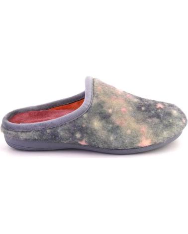 HAUSSCHUHE COSDAM MODELL 13159 - GALAKTISCHER AUFDRUCK GRAU GRIS