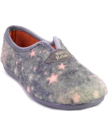 HAUSSCHUHE COSDAM MODELL 13160 - GALAKTISCHER AUFDRUCK GRAU GRIS