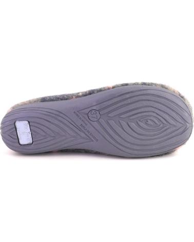 HAUSSCHUHE COSDAM MODELL 13160 - GALAKTISCHER AUFDRUCK GRAU GRIS