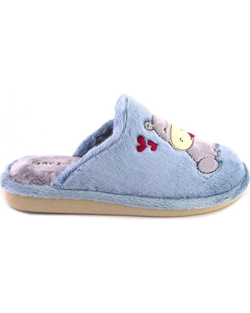 HAUSSCHUHE GARZON P473 275HIPO - NILPFERD-DESIGN BLAU AZUL