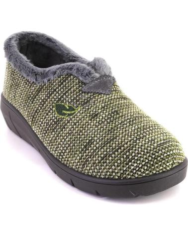 PLUMAFLEX HAUSSCHUHE 14238 KHAKI KAKI