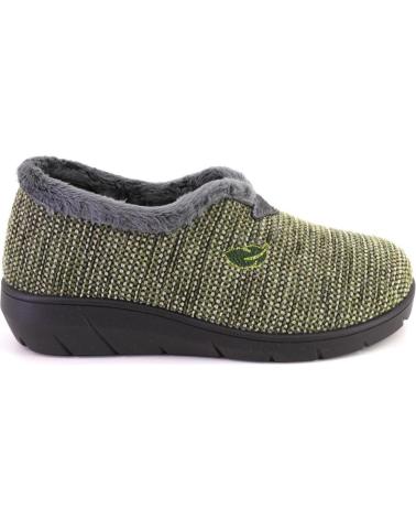 PLUMAFLEX HAUSSCHUHE 14238 KHAKI KAKI