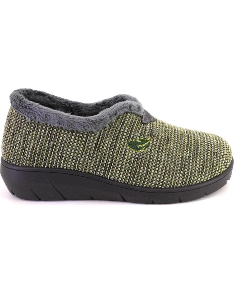 PLUMAFLEX HAUSSCHUHE 14238 KHAKI KAKI