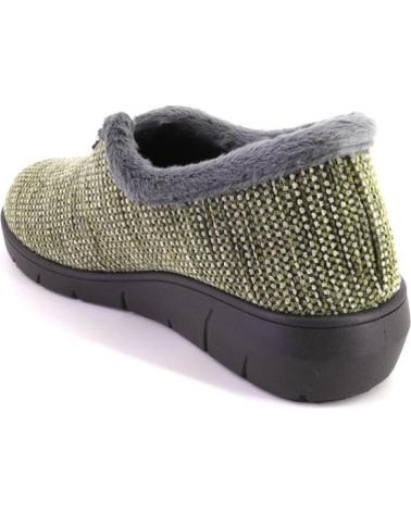 PLUMAFLEX HAUSSCHUHE 14238 KHAKI KAKI