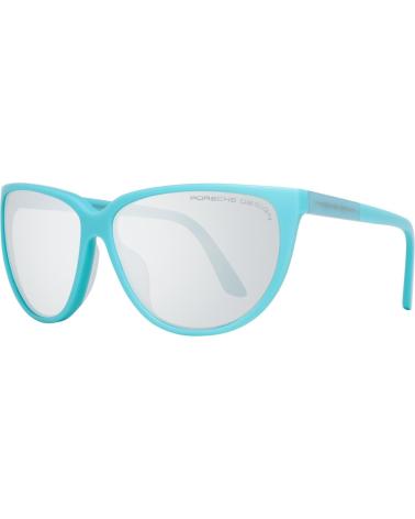 LUNETTES DE SOLEIL PORSCHE P8588-61B TURQUOISE AVEC VERRES MIROIR