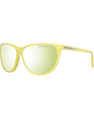 LUNETTES DE SOLEIL PORSCHE P8588-61C JAUNES AVEC VERRES MIROIR
