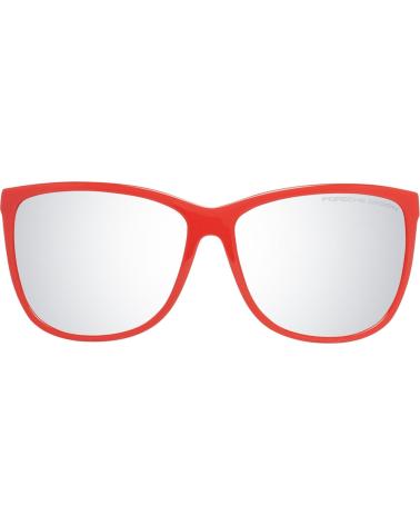 LUNETTES DE SOLEIL PORSCHE P8590-61E ROUGES AVEC VERRES MIROIR