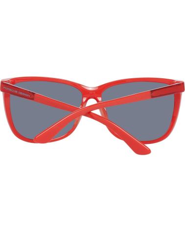 LUNETTES DE SOLEIL PORSCHE P8590-61E ROUGES AVEC VERRES MIROIR