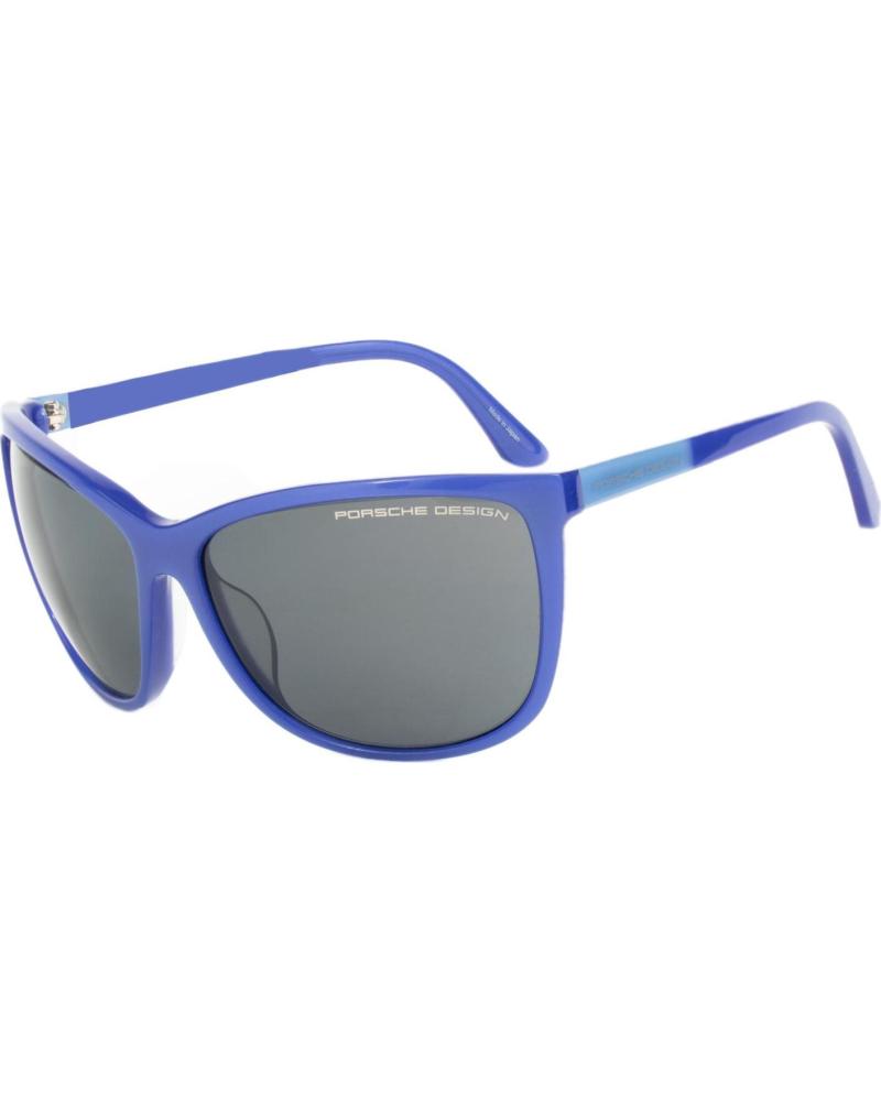 LUNETTES DE SOLEIL PORSCHE P8590-D BLEUES AVEC VERRES GRIS