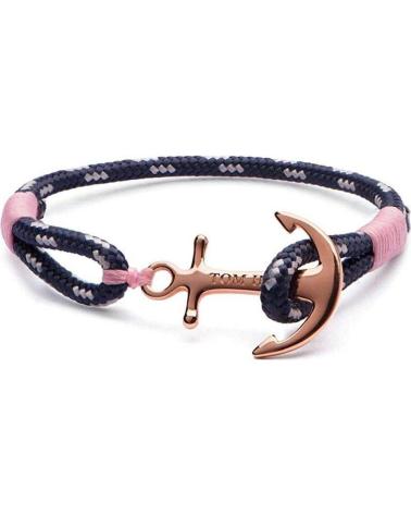 PULSEIRA TOM HOPE TM0142 COM ÂNCORA OURO ROSA
