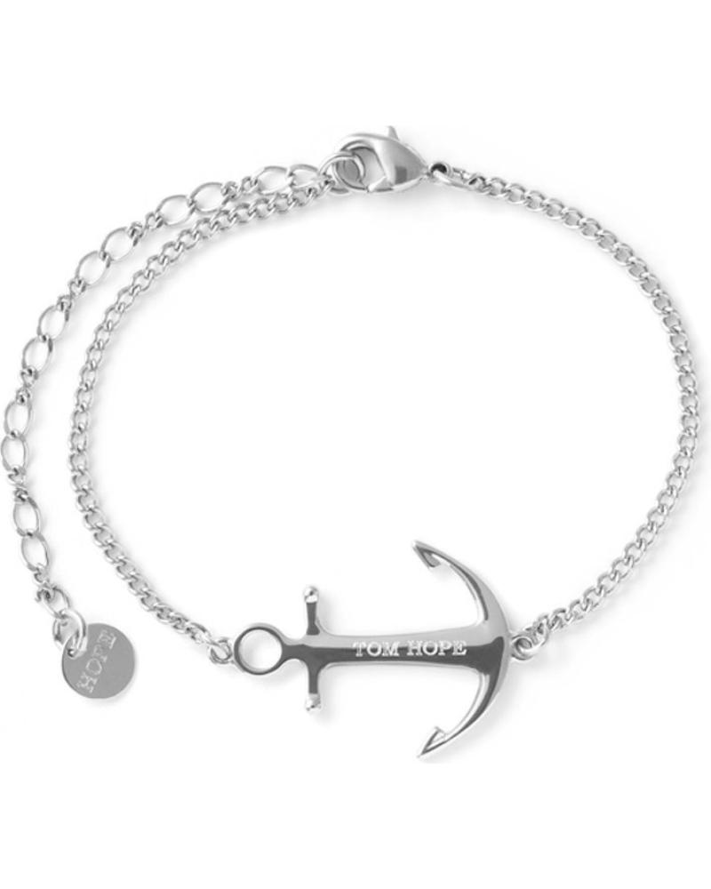 PULSEIRA TOM HOPE TM0330 CORRENTE COM ÂNCORA EM AÇO INOXIDÁVEL