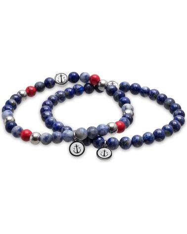 PULSEIRAS TOM HOPE TM0509 DE CONTAS MARINHAS