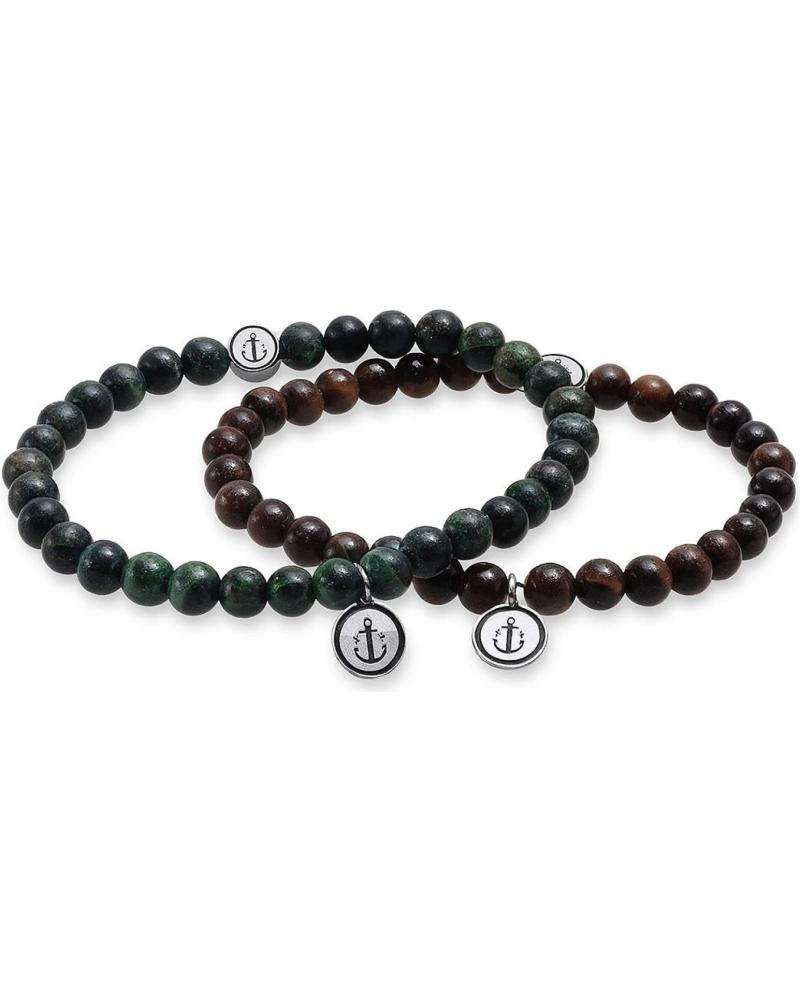 PULSEIRA TOM HOPE TM0511 COM CONTAS E DETALHES METÁLICOS