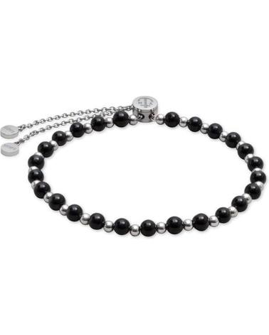 PULSEIRA AJUSTÁVEL TOM HOPE TM0520 COM CONTAS PRETAS