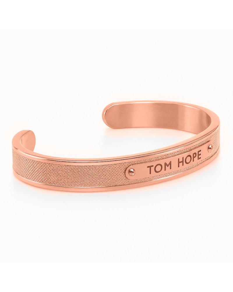 PULSEIRA RÍGIDA TOM HOPE TM0556 OURO ROSA