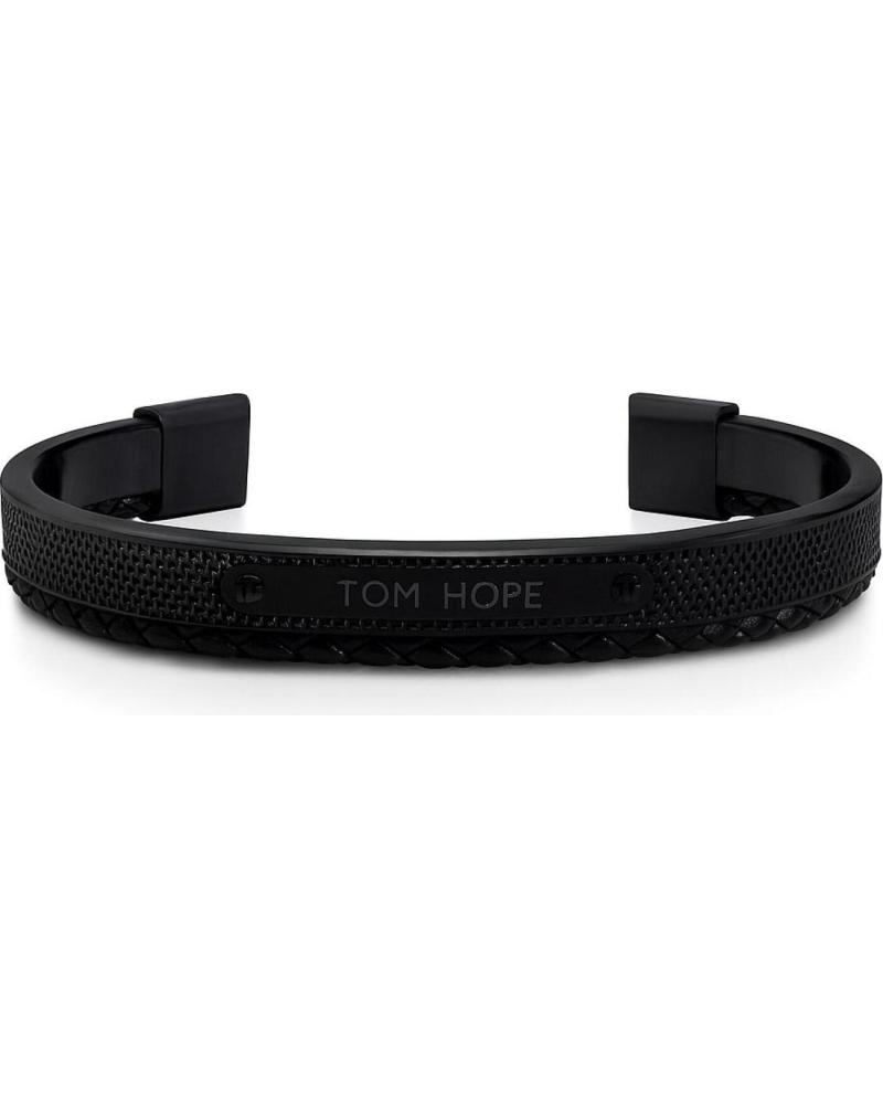 PULSEIRA RÍGIDA TEXTURIZADA TOM HOPE TM0572 PRETA