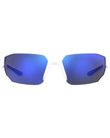 UNDER ARMOUR UA-0012-S-CCPH1W1 SPORT SUNGLASSES WITH BLUE MIRRORED LENSES