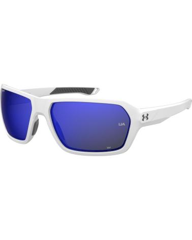 UNDER ARMOUR UA-RECON-6HTG47N SPORT SUNGLASSES WHITE WITH BLUE LENSES