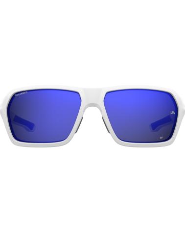 UNDER ARMOUR UA-RECON-6HTG47N SPORT SUNGLASSES WHITE WITH BLUE LENSES