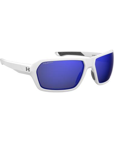 UNDER ARMOUR UA-RECON-6HTG47N SPORT SUNGLASSES WHITE WITH BLUE LENSES