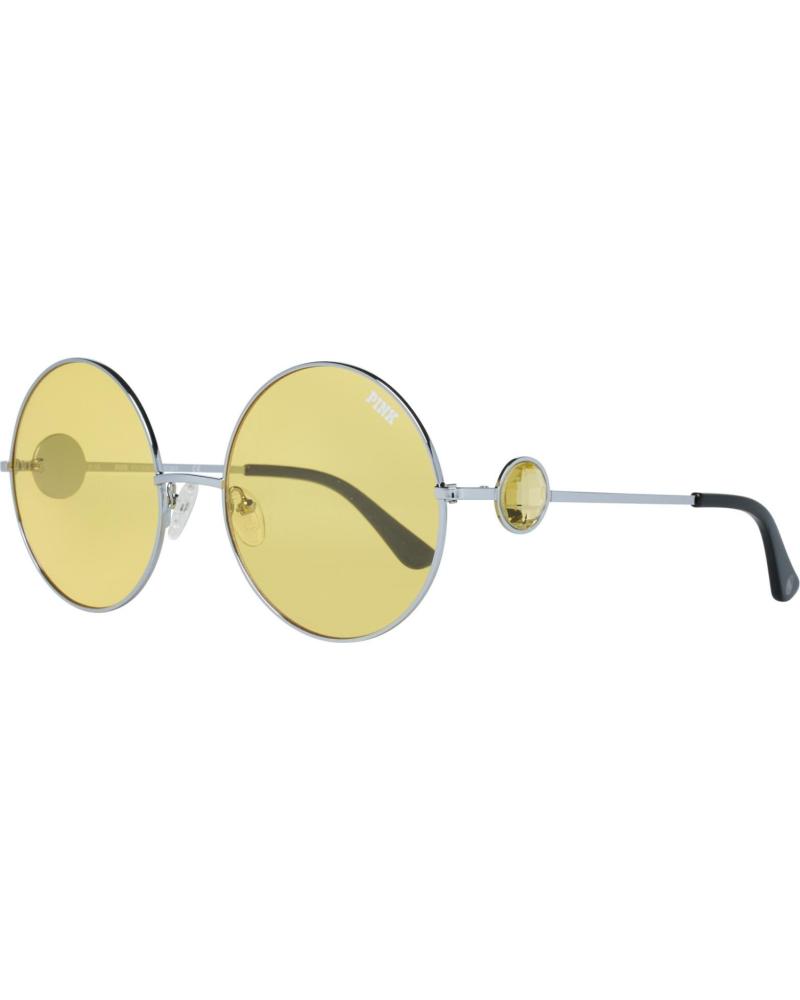 VICTORIA'S SECRET SONNENBRILLE PK0006-5816G RUND GELBE GLÄSER