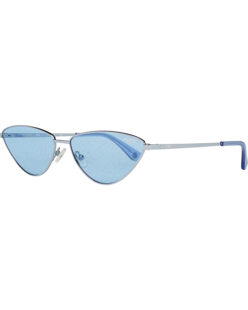 VICTORIA'S SECRET SONNENBRILLE PK0007-5916X CAT-EYE BLAU