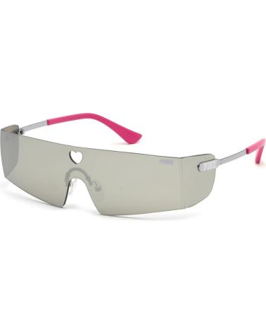 VICTORIA'S SECRET SONNENBRILLE PK0008-16C SILBERSPIEGELGLAS MIT FUCHSIABÜGELN