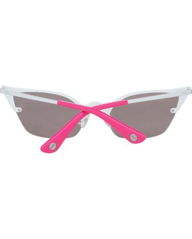 VICTORIA'S SECRET SONNENBRILLE PK0016-5525Z MIT WEISSEM GESTELL UND ROSA GLÄSERN