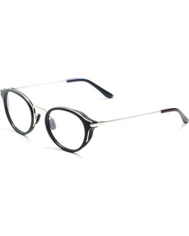 GAFAS GRADUADAS VUARNET VL18060001 REDONDAS NEGRAS Y PLATA