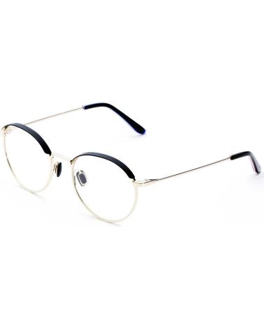 MONTATURA OCCHIALI VUARNET VL18220001 DORATA CON DETTAGLI NERI