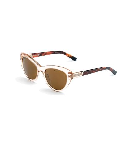 OCCHIALI DA SOLE VUARNET VL200300022121 CON LENTI MARRONI E STILE CAT-EYE