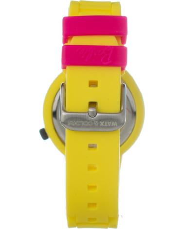 MONTRE-BRACELET WATXANDCO COWA1155-RWA1557 JAUNE AMARILLO
