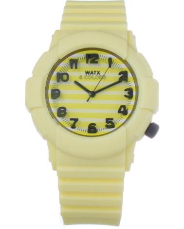 MONTRE WATXANDCO COWA2010-RWA1408 JAUNE AMARILLO