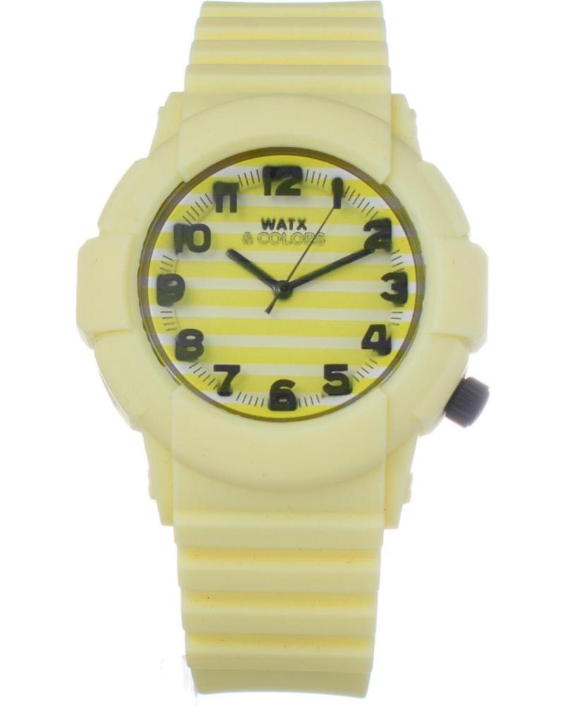 MONTRE WATXANDCO COWA2010-RWA1408 JAUNE AMARILLO