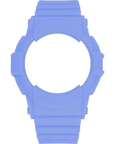 BRACELET DE MONTRE WATXANDCO COWA2711 EN SILICONE BLEU AZUL