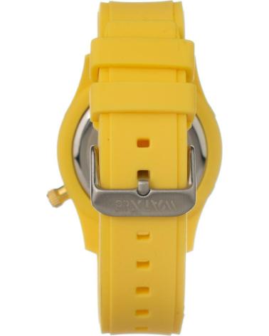 RELOJ WATXANDCO COWA3010-RWA4046 AMARILLO CON ESFERA BURDEOS AMARILLO