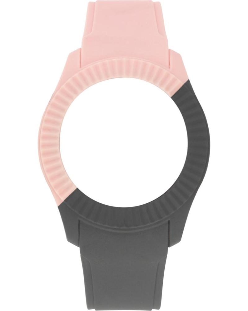 BRACELET DE MONTRE WATXANDCO COWA3015 BICOLORE ROSE ET GRIS MULTICOLOR