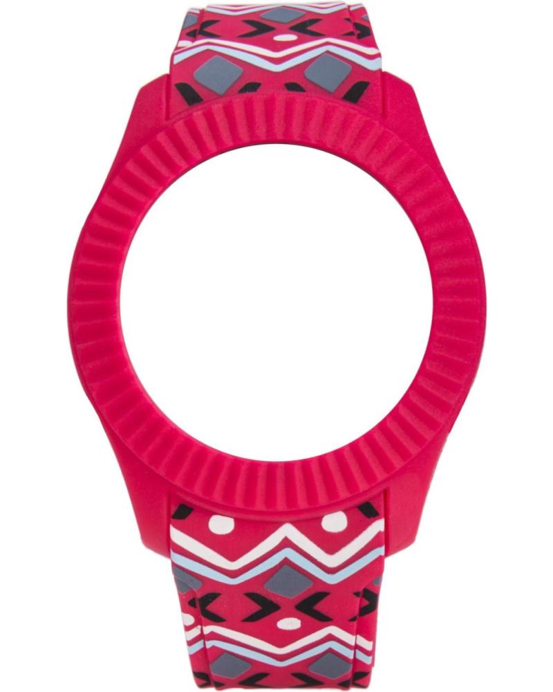 CARCASA PROTECTORA WATXANDCO COWA3025 ROSA CON PATRÓN GEOMÉTRICO ROSA