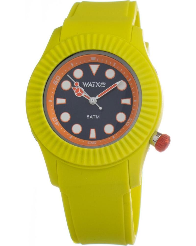 MONTRE-BRACELET WATXANDCO COWA3062-RWA5044 JAUNE AMARILLO